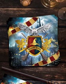 12 stk Servietter 33x33 cm - Magical School