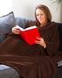 Snug Rug Deluxe Fleece Pledd i Sjokoladebrun 152x214 cm