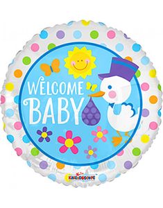 Welcome Baby - Folieballon 46 cm