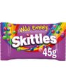 Skittles Wild Berry - Tyggegummi Med Forskellige Bærsmag 45 Gram