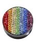 Diamond Rainbow - Sort Piercing Plug
