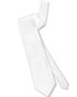 Hvidt Slips i Satin