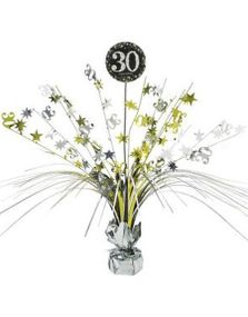 30 År - Funklende Fejring Borddekoration 45,7 cm