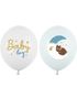50 stk 30 cm - Baby Boy Ballonger Miks