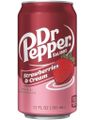 DATO PRODUKT - Dr. Pepper Strawberries & Cream 355 ml (USA Import)
