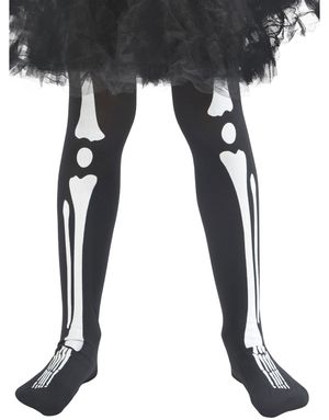 Strømpebukser til Børn med Skeletprint