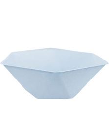 6 stk Vert Decor Sekskantede Blå Pappskåler 16 cm - Miljøvennlige