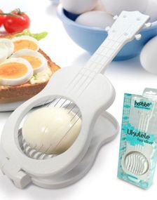 Eggdeler Formet som Ukulele i Hvit