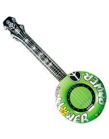 Flower Power - Grøn Oppustelig Banjo