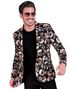 UV Glow Skullparty Blazer til Mand