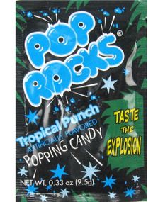 1 stk Pop Rocks Popping Candy med Tropisk Smag (USA Import)