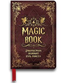 Magic Book - Notatbok/Kostymetilbehør med Magisk Tema