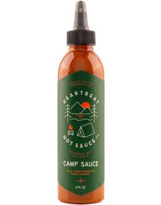 Heartbeat Hotsauce - Camp Sauce - Medium Sterk Chilisaus med Scotch Bonnet Chili 177 ml (Canada)
