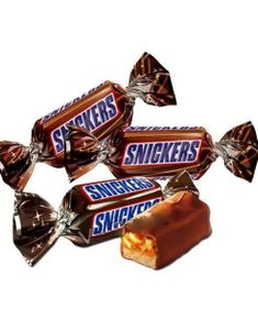 2,5 kg små Snickers-chokolader - Hel æske