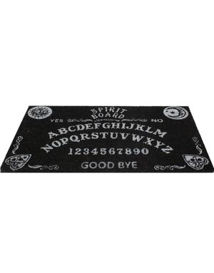 Sort Spirit Board / Ouija Bræt Dørmåtte 75x45 cm