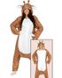 Giraf Kigurumi Unisex Kostume