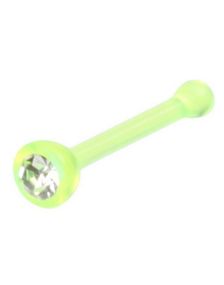 Diamond Touch Green - Næsepiercing