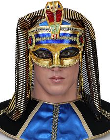 Guldfarvet Egyptisk Øjenmaske