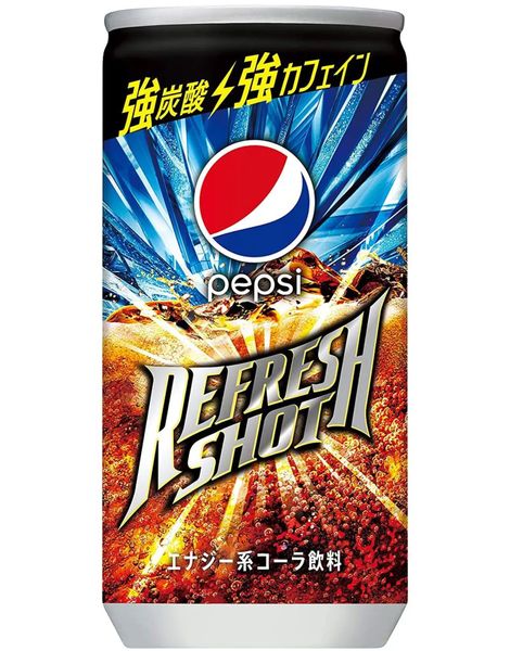 Pepsi Refresh Shot - Pepsi Energidrikk 200 ml (Japan)