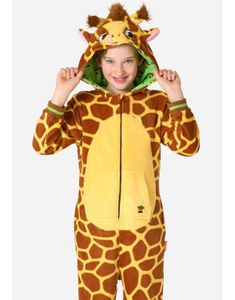 Giraff Onesie/Kigurumi Unisex Kostyme til Barn - Opposuits
