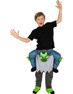 Zombie Carry Me Kostyme til Barn - 8-10 år