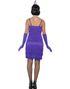Daisy The Gatsby Flapper Damekostume - Lilla