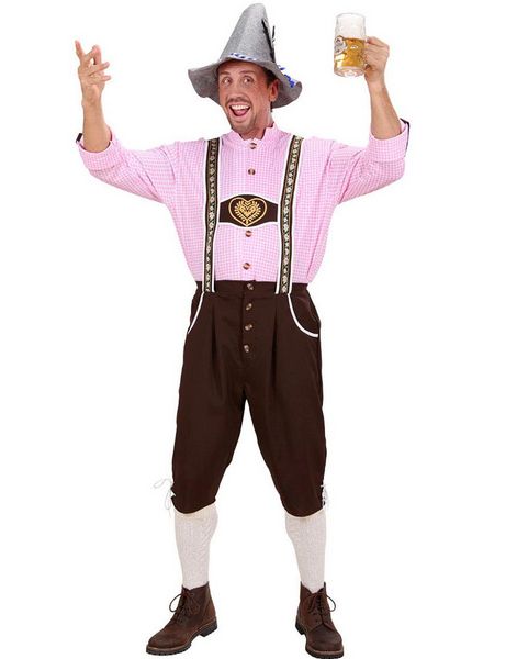 Oktoberfest Tyroler Mand Kostume