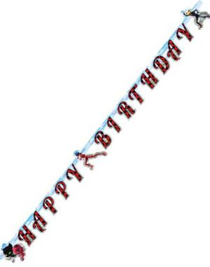 Happy Birthday Banner 2 Meter - Miraculous 