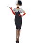Cruella de Vil Inspireret Kostume 5 Dele