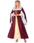 Dronningkostyme til Dame med Krone - X-Large