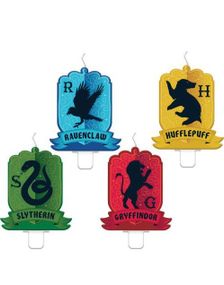 4 stk Kakelys - Harry Potter