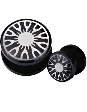 Silver Rims - Piercing Plug