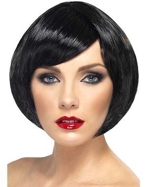 Bob Haircut Paryk - Sort
