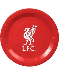 8 stk Liverpool FC Papptallerkener 23 cm