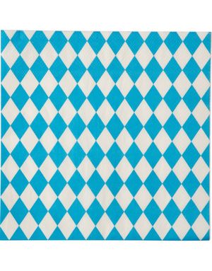 16 stk Okotberfest Servietter 33x33 cm 