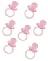 18 stk Pink Små Sutter 2,5 cm