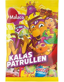 1756339200_6Malaco Kalaspatrullen - Pose med Forskellige Slik 135 gram