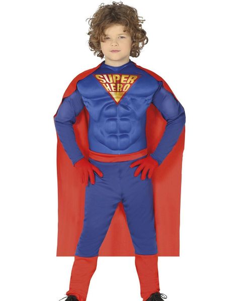 Superman Inspireret Kostume til Børn