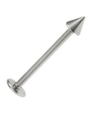 Spike Sølv - 1,2 x 8 mm Labret