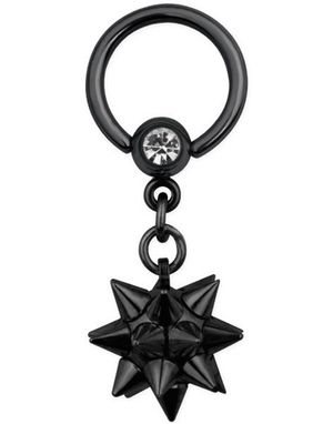 Brutal Weapon - 1,6 x10 mm Sort BCR Piercing