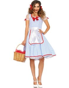 Kansas Sweetie of Oz - Dorothy Inspirert Trollmannen fra Oz Kostyme