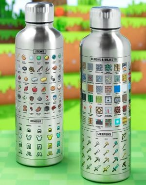 Licenseret Minecraft termokolbe i rustfrit stål - 500 ml