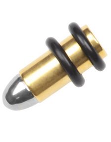 Golden Bullet - Ørepiercing med O-Ringe