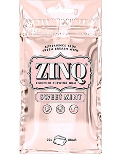 Zinq Tyggegummi med Sweet Mintsmak 31,5 gram