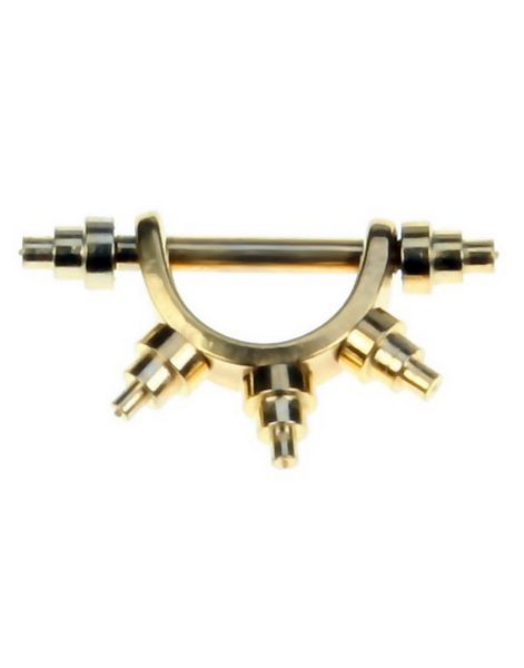Scope Guld Tragus/Helix - Strl 1,2 x 6 mm
