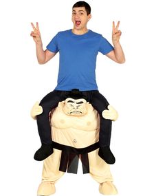 Sumobryder Piggyback Rideon Kostume