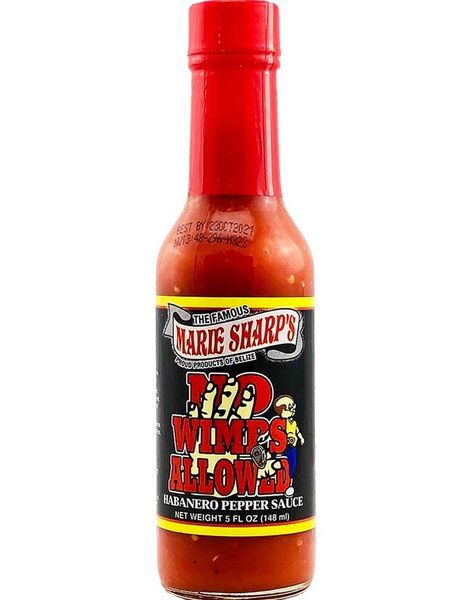 Marie Sharp's No Wimps Allowed - Kjempesterk Habanerosaus 148 ml
