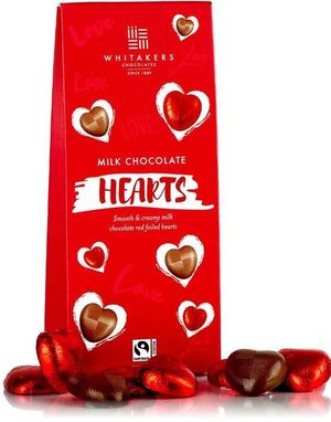 Gaveæske med Hjertechokolade 125 gram