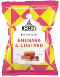 Rabarbra og Vanilje Sukkertøy 150 gram