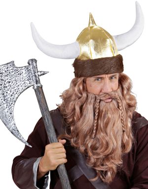 Vikinghat med Pelskant og Horn
